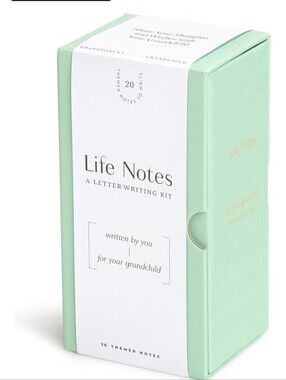 Compendium : Life Notes- Letter Writing Kit For Your Grandchild.  20 Notes. NEW